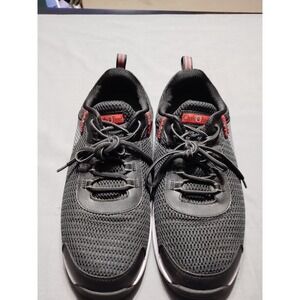 Orthofeet Edgewater Men 13 EE Black Comfort Athletic Running Sneakers Shoes 617